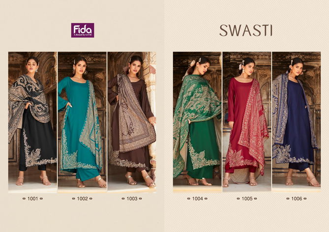 Swasti By Fida Cotton Stain Embroidery Dress Material Wholesale Clothing Suppliers In India
